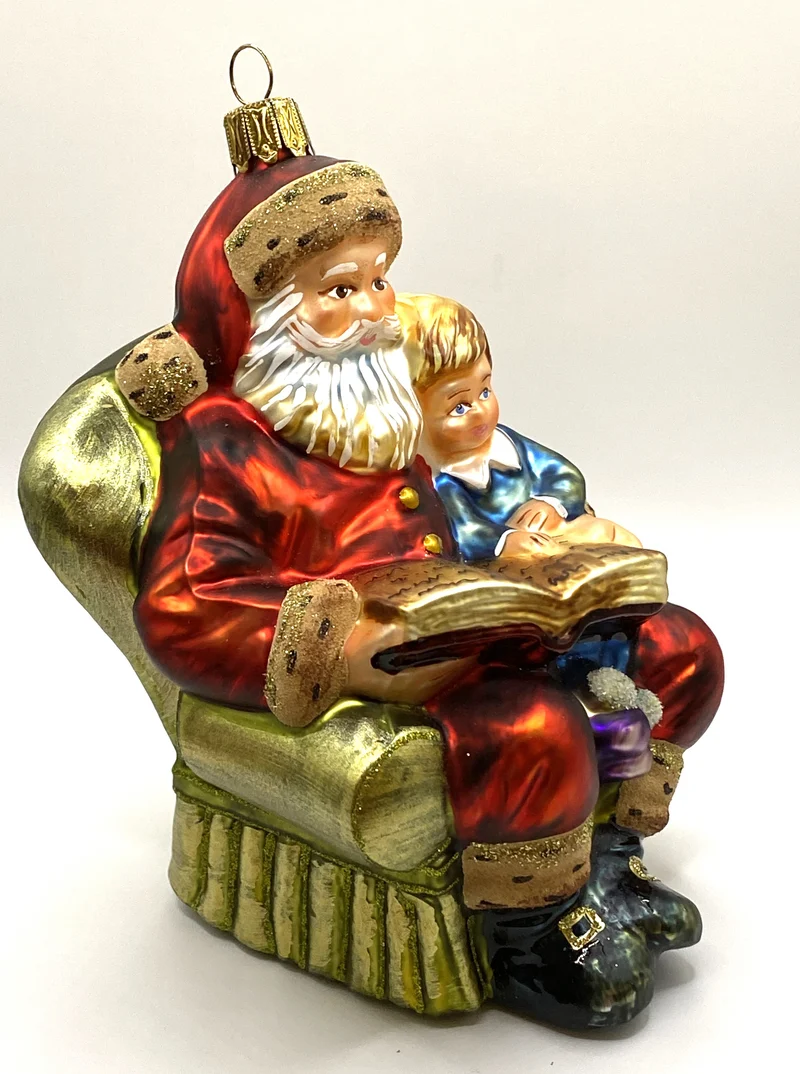 Santa erzählt dem Jungen Weihnachtsgeschichten, KOMOZJA MOSTOWSKI
