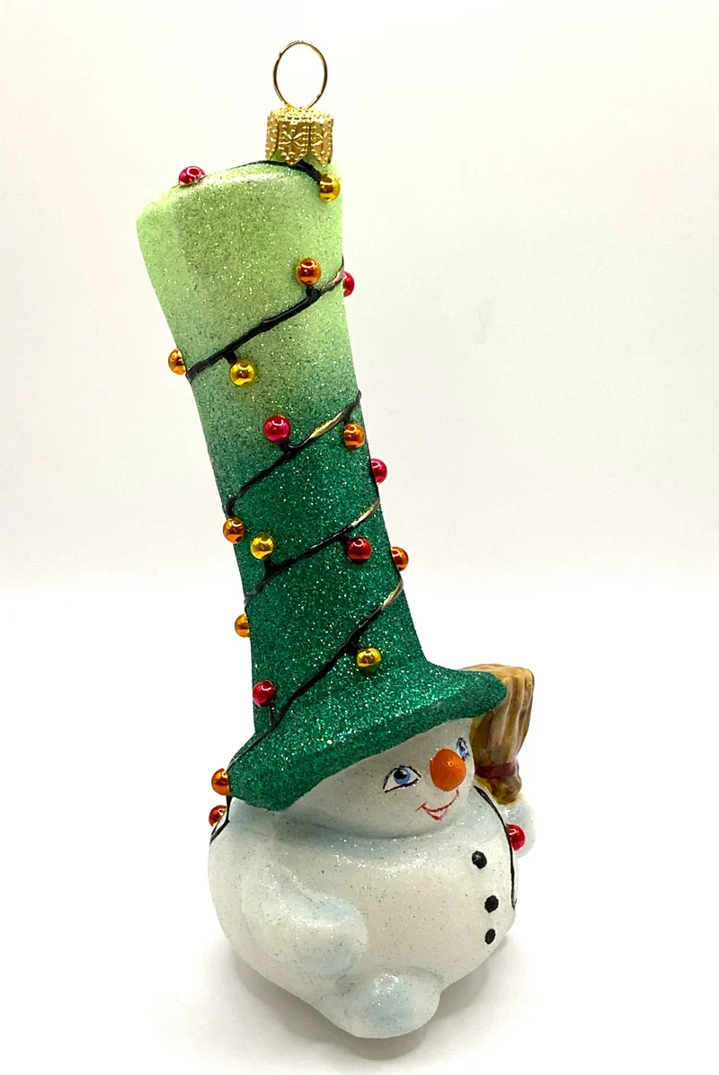 Schneemann mit Weihnachtshut, KOMOZJA MOSTOWSKI