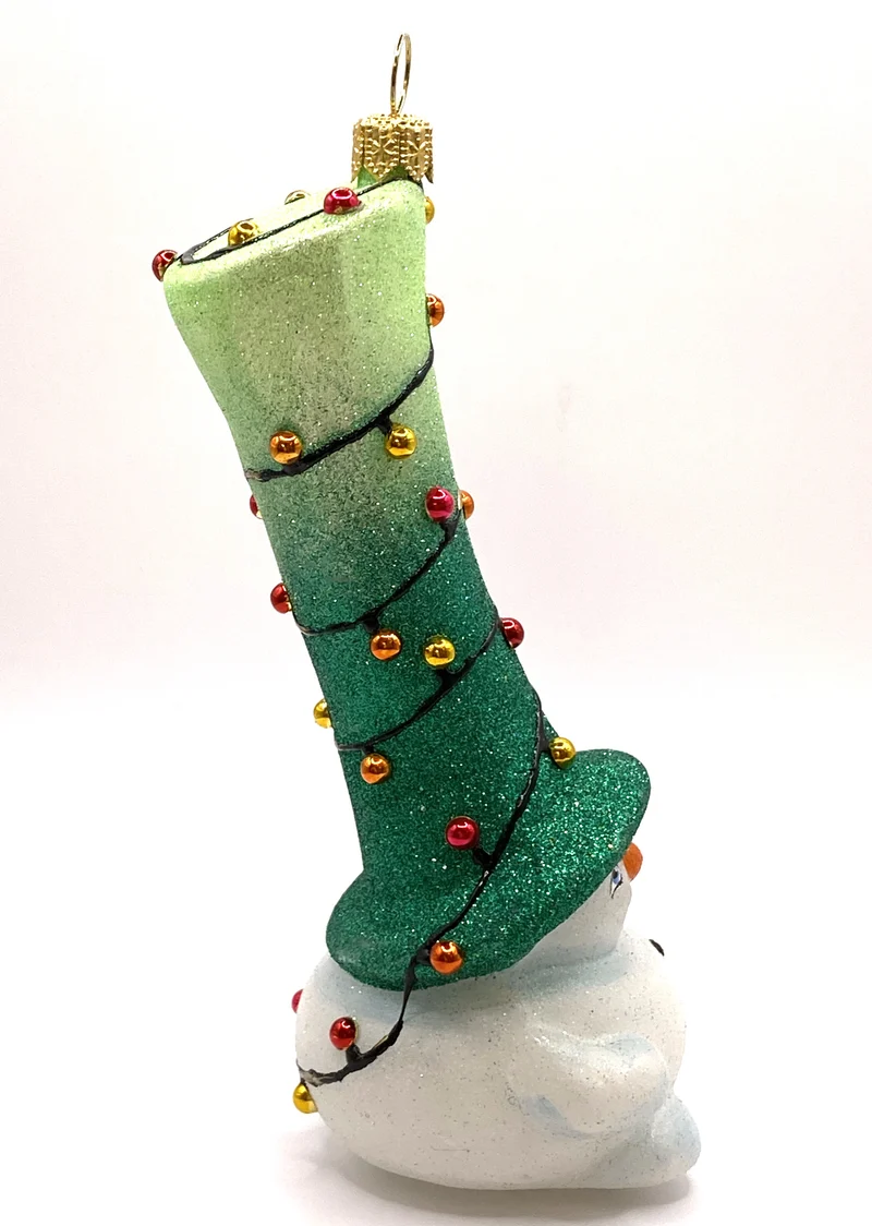 Schneemann mit Weihnachtshut, KOMOZJA MOSTOWSKI