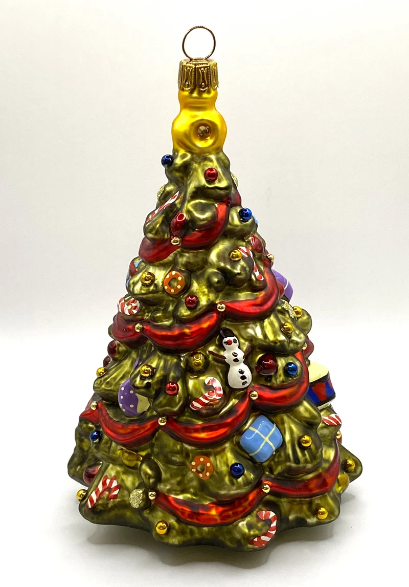 Festlich geschmückter Weihnachtsbaum, KOMOZJA MOSTOWSKI