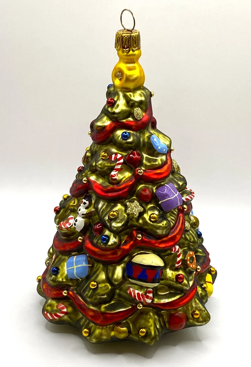 Festlich geschmückter Weihnachtsbaum, KOMOZJA MOSTOWSKI