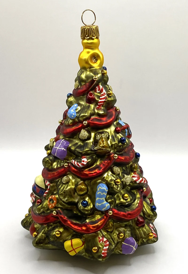 Festlich geschmückter Weihnachtsbaum, KOMOZJA MOSTOWSKI