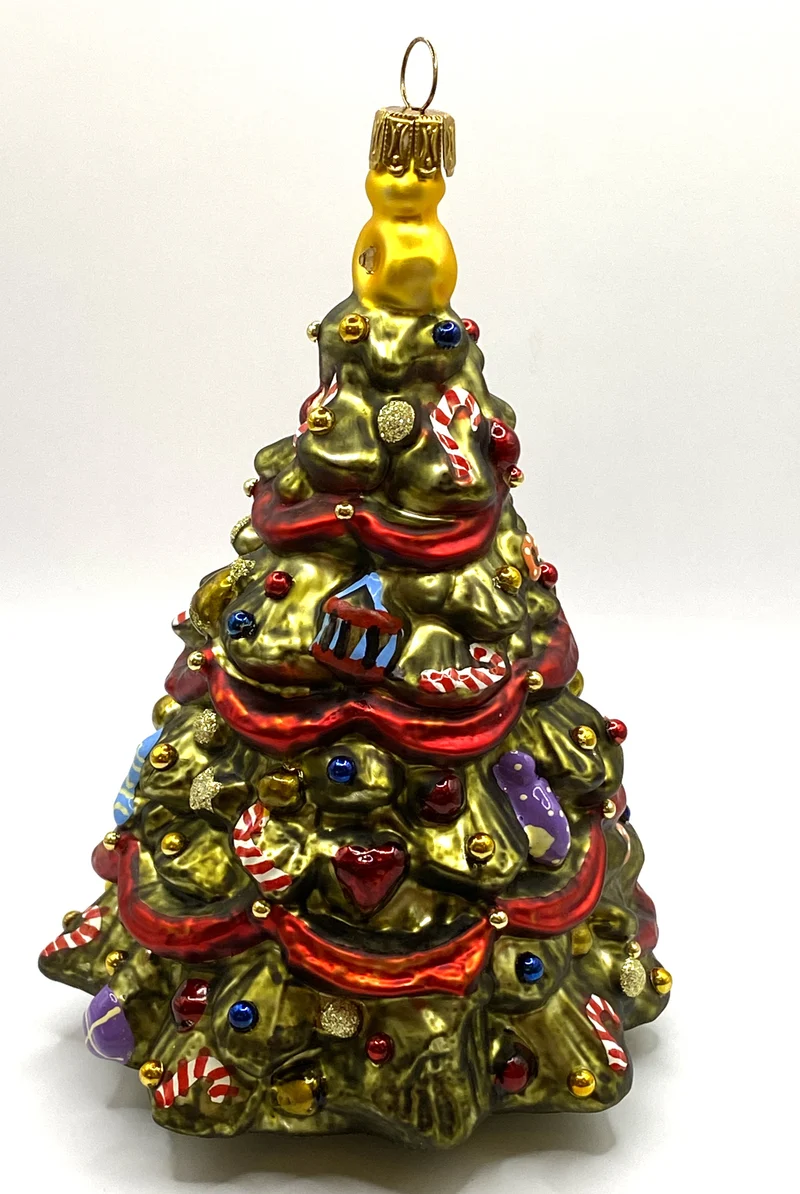 Festlich geschmückter Weihnachtsbaum, KOMOZJA MOSTOWSKI