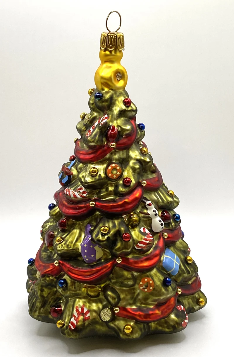 Festlich geschmückter Weihnachtsbaum, KOMOZJA MOSTOWSKI