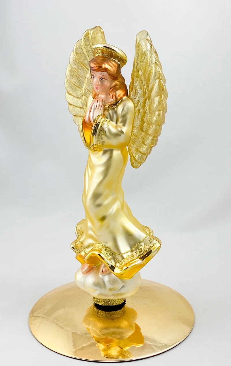 Baumspitze betender Engel im goldenen Kleid, KOMOZJA MOSTOWSKI