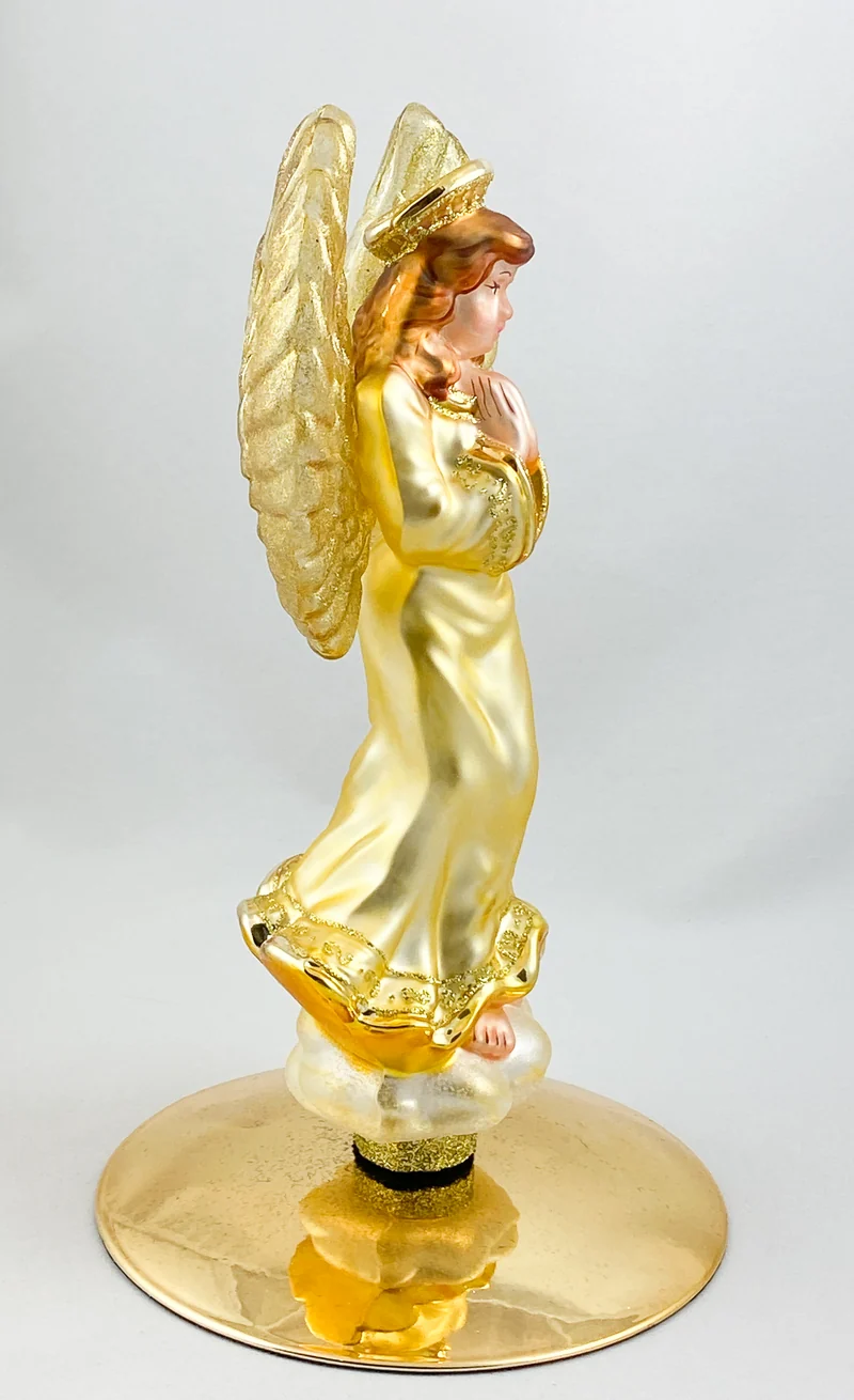 Baumspitze betender Engel im goldenen Kleid, KOMOZJA MOSTOWSKI