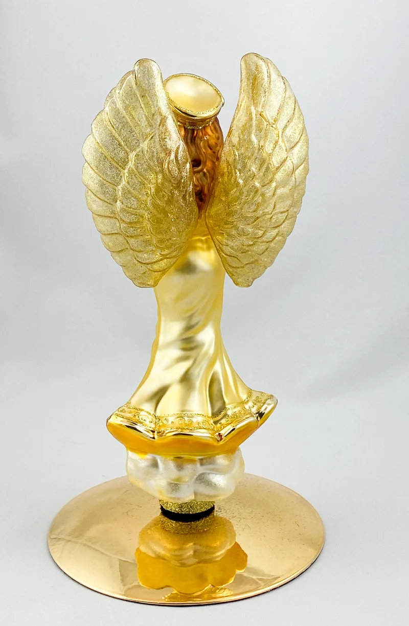 Baumspitze betender Engel im goldenen Kleid, KOMOZJA MOSTOWSKI