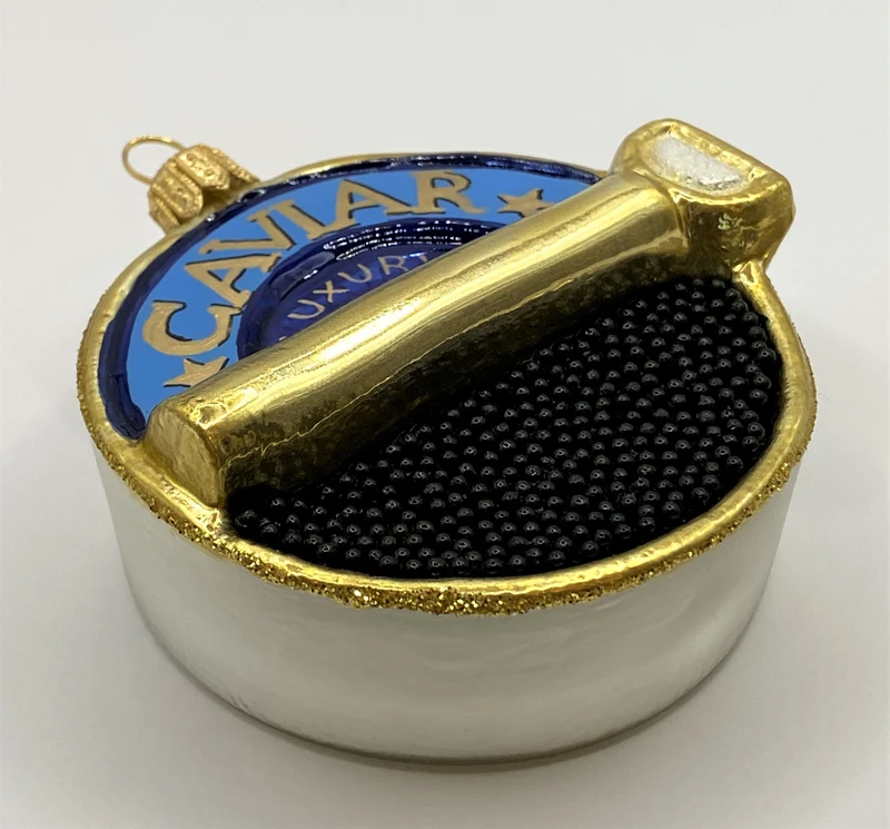 Schwarzer Stör Kaviar in Dose