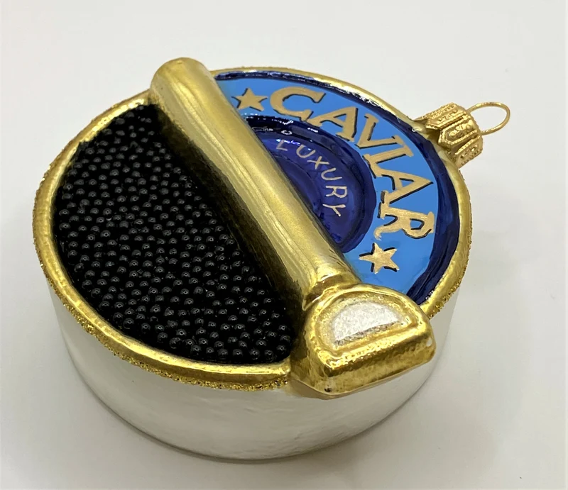 Schwarzer Stör Kaviar in Dose