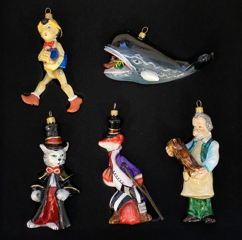 Märchenset von Pinocchio und Meister Geppetto, KOMOZJA MOSTOWSKI