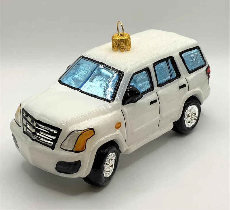 Weisser SUV