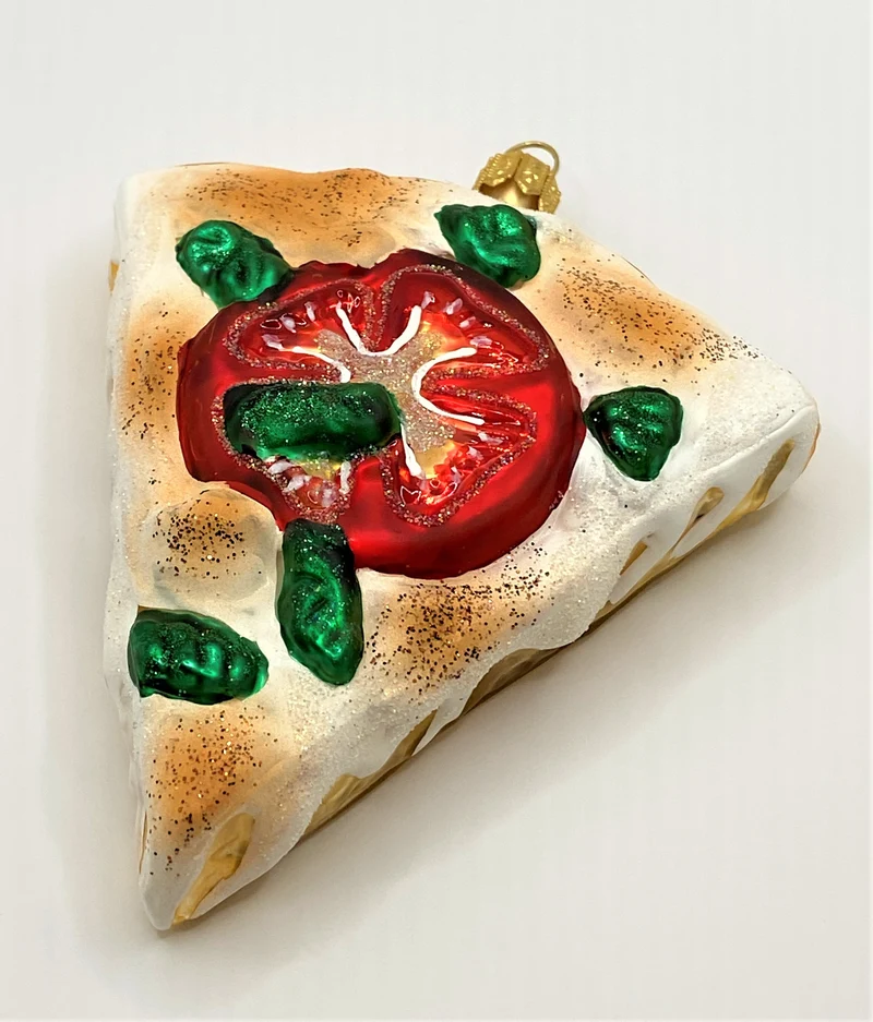 Stück Pizza Margherita