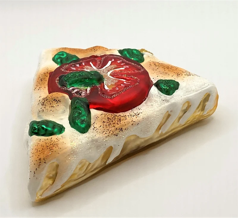 Stück Pizza Margherita