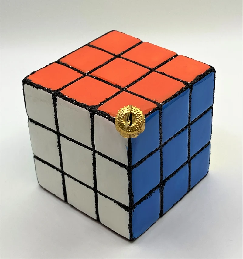 Zauberwürfel, Logic Cube gelöst