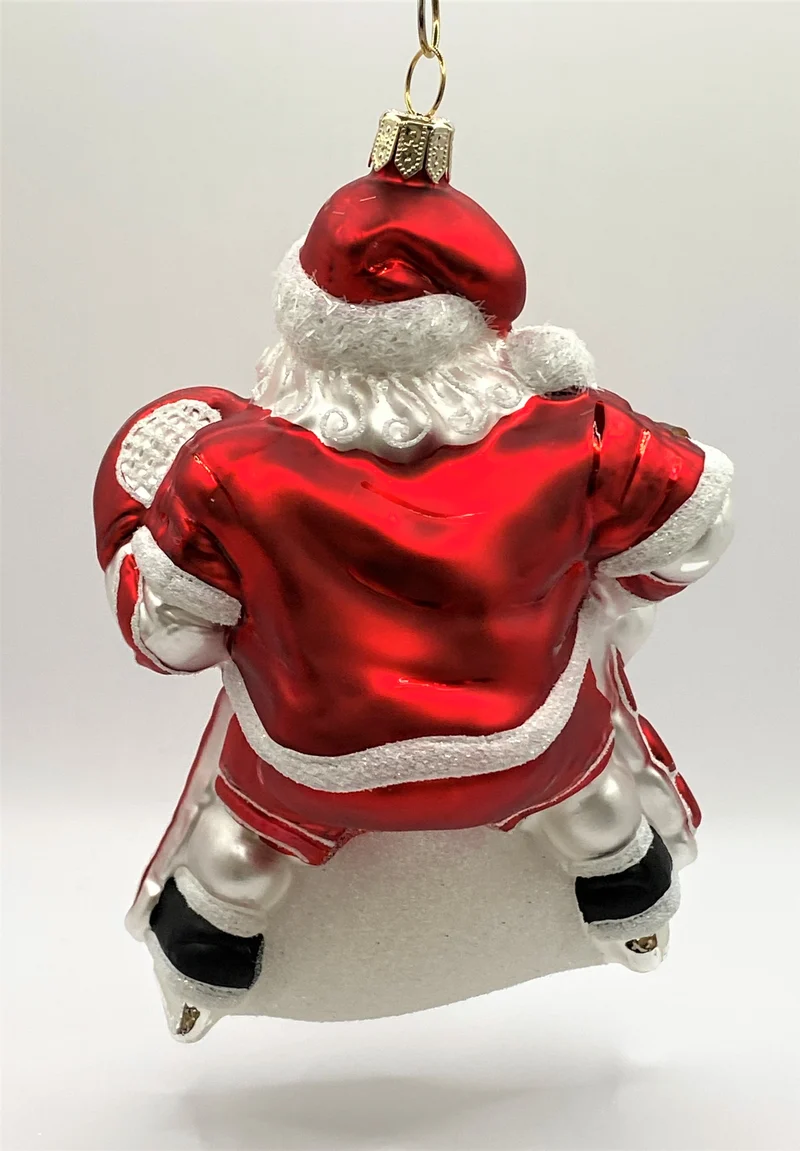 Hockey Goalie Santa