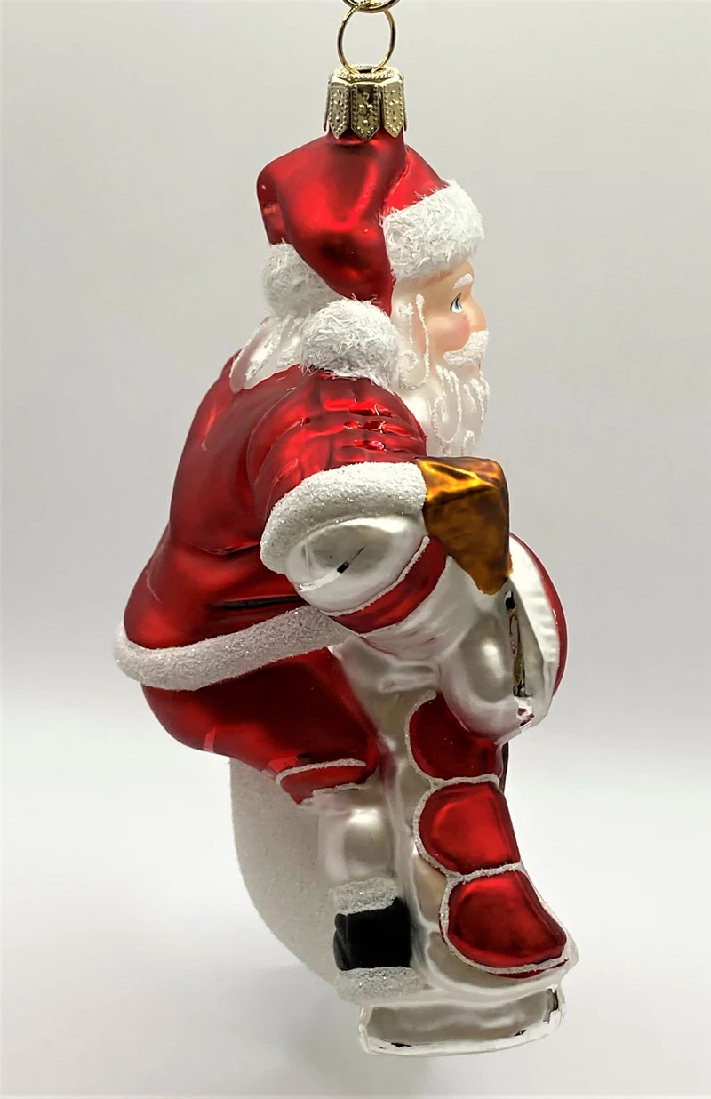 Hockey Goalie Santa
