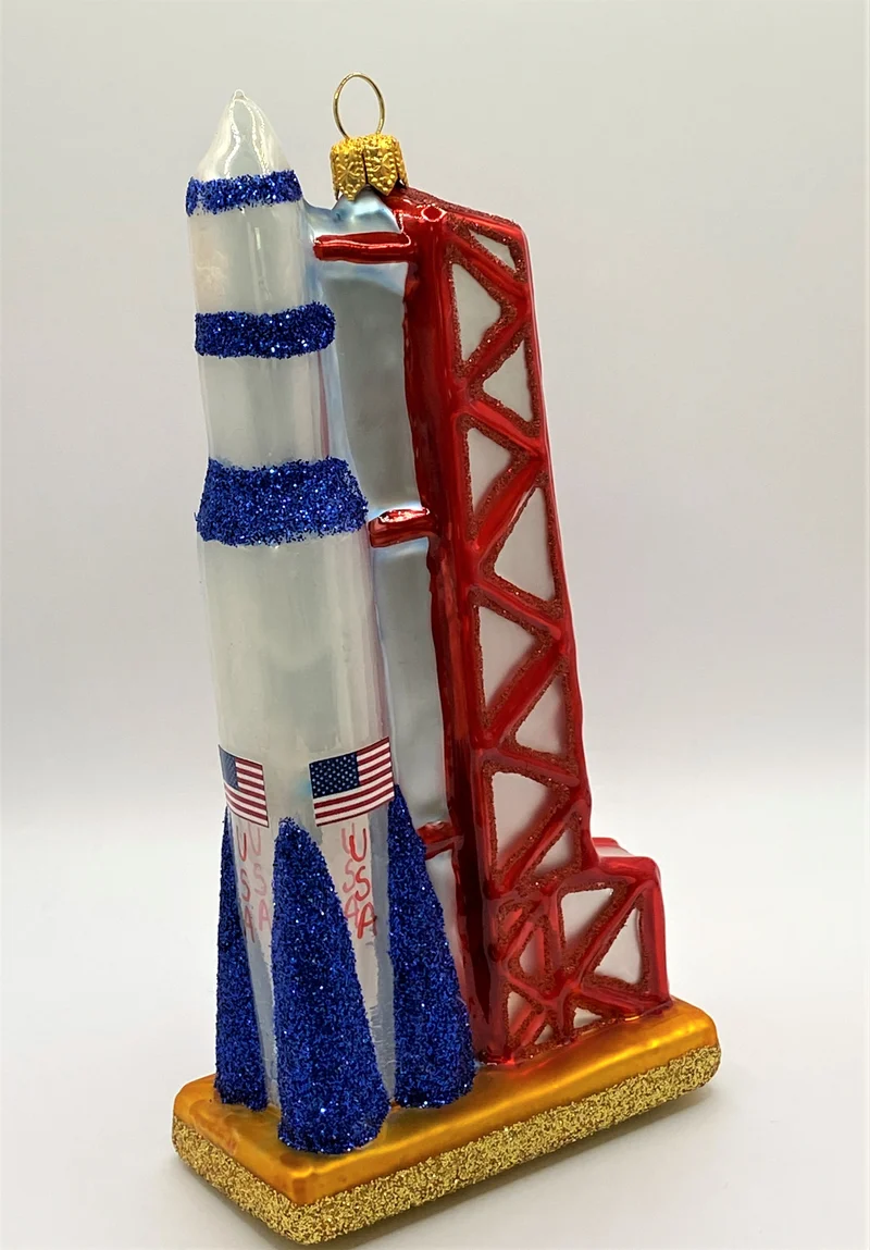 Space-Rakete Abschussrampe