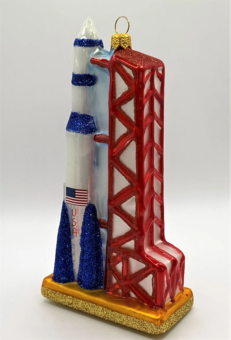 Space-Rakete Abschussrampe