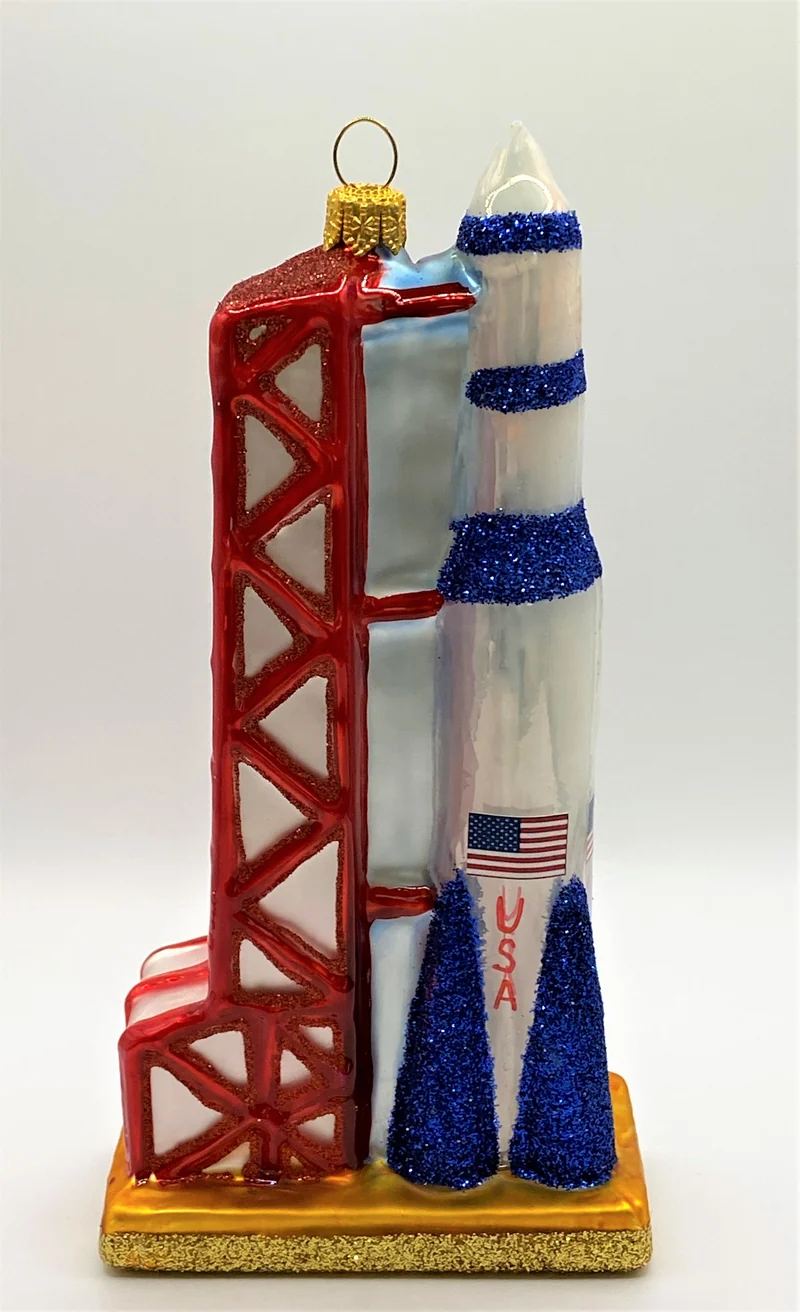 Space-Rakete Abschussrampe