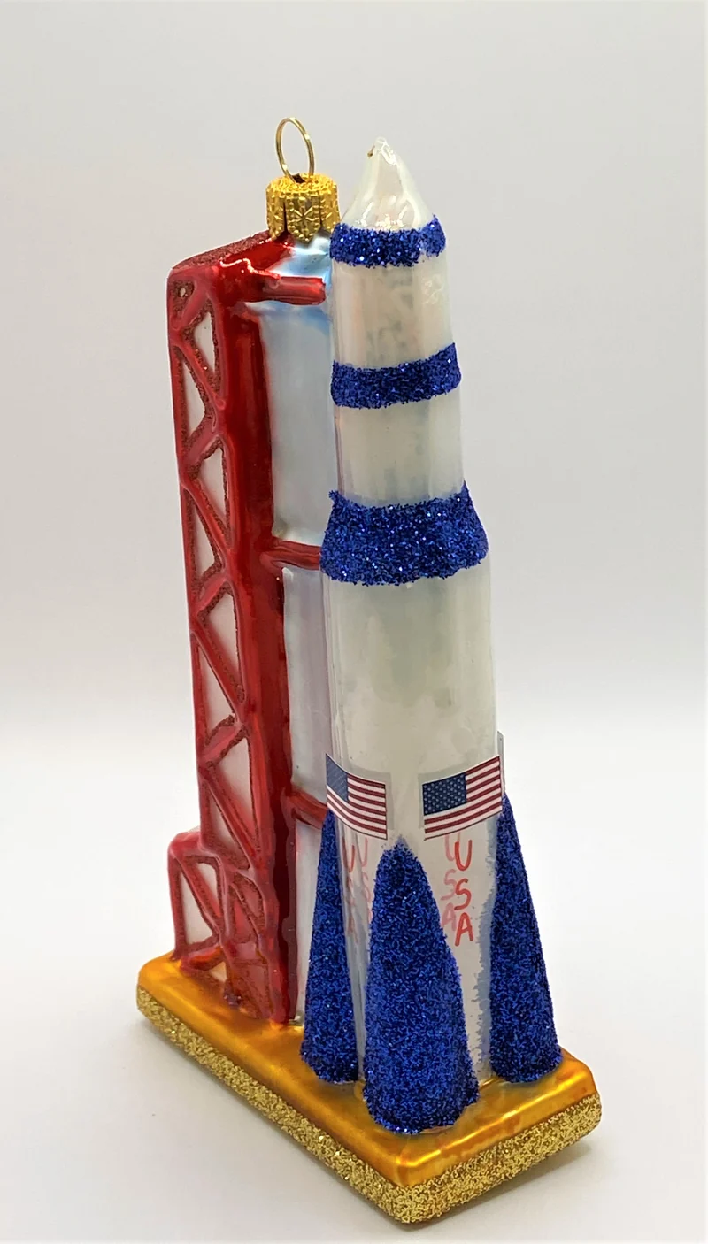 Space-Rakete Abschussrampe