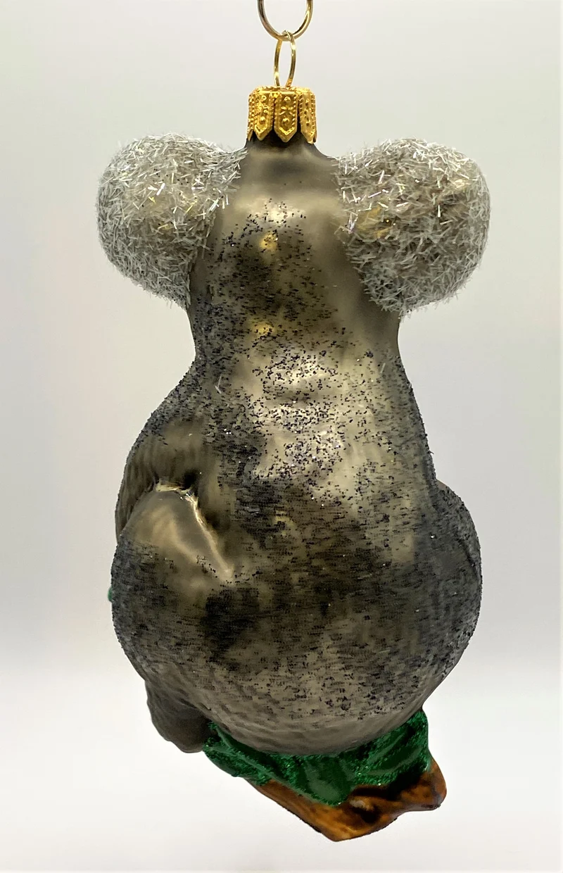 Koala sitzt auf dem Eukalyptusbaum