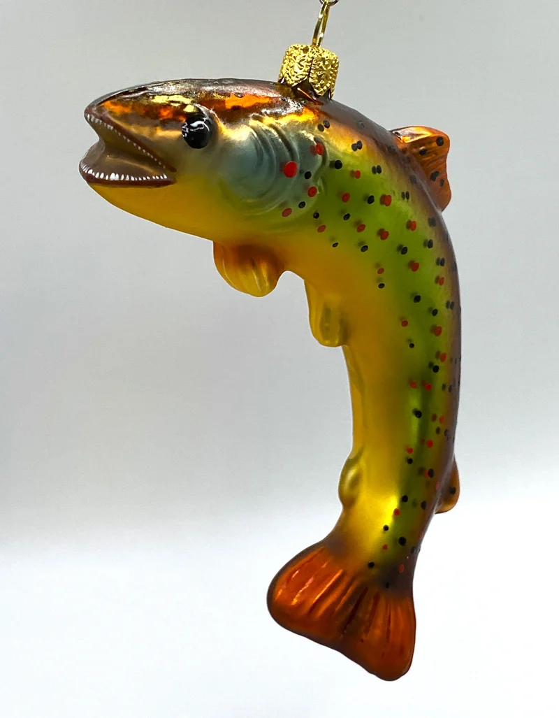 Regenbogen-Forelle im Sprung
