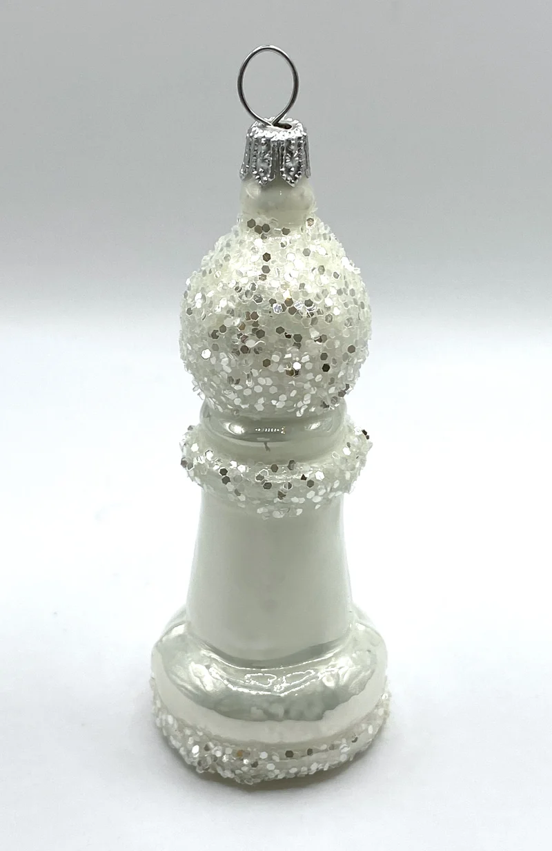 Schachfigur Läufer weiss