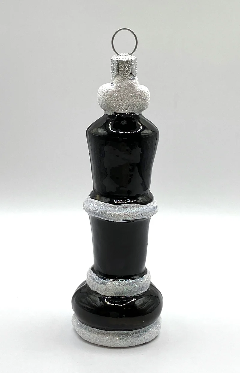 Schachfigur König schwarz
