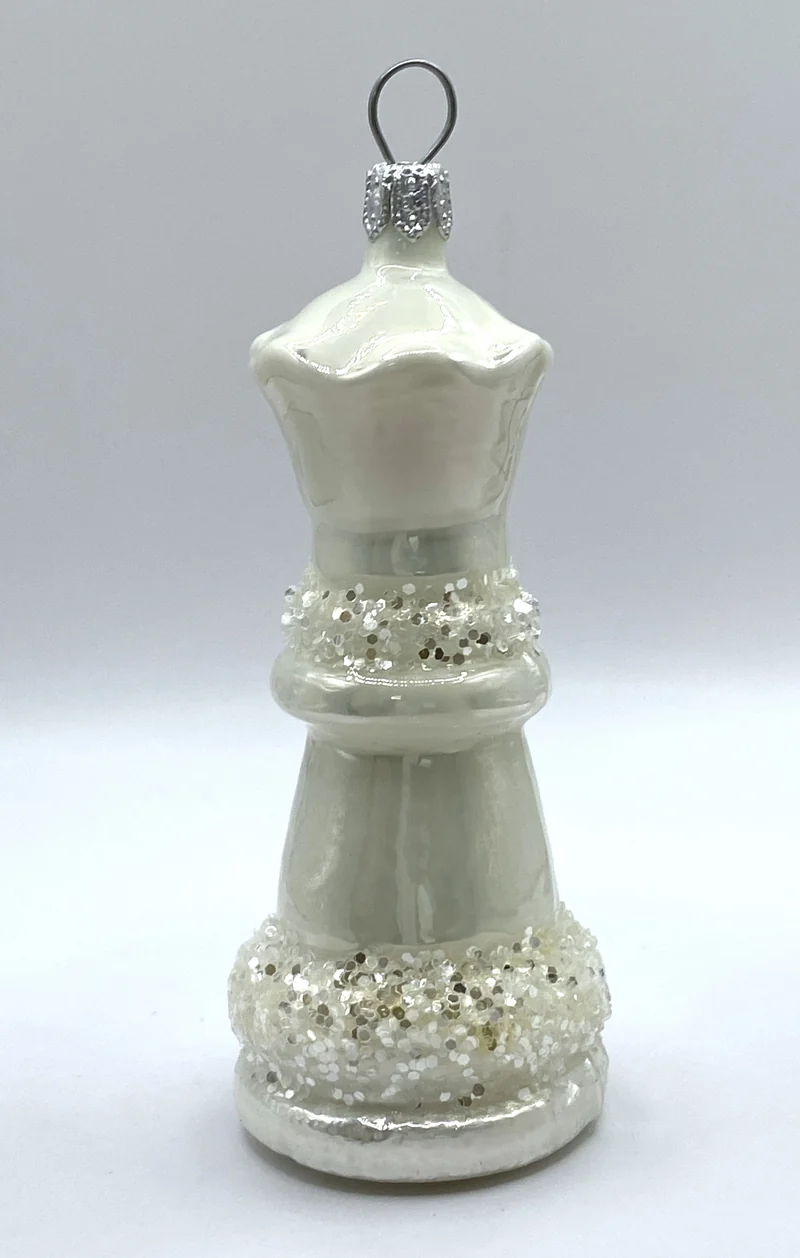 Schachfigur Dame weiss