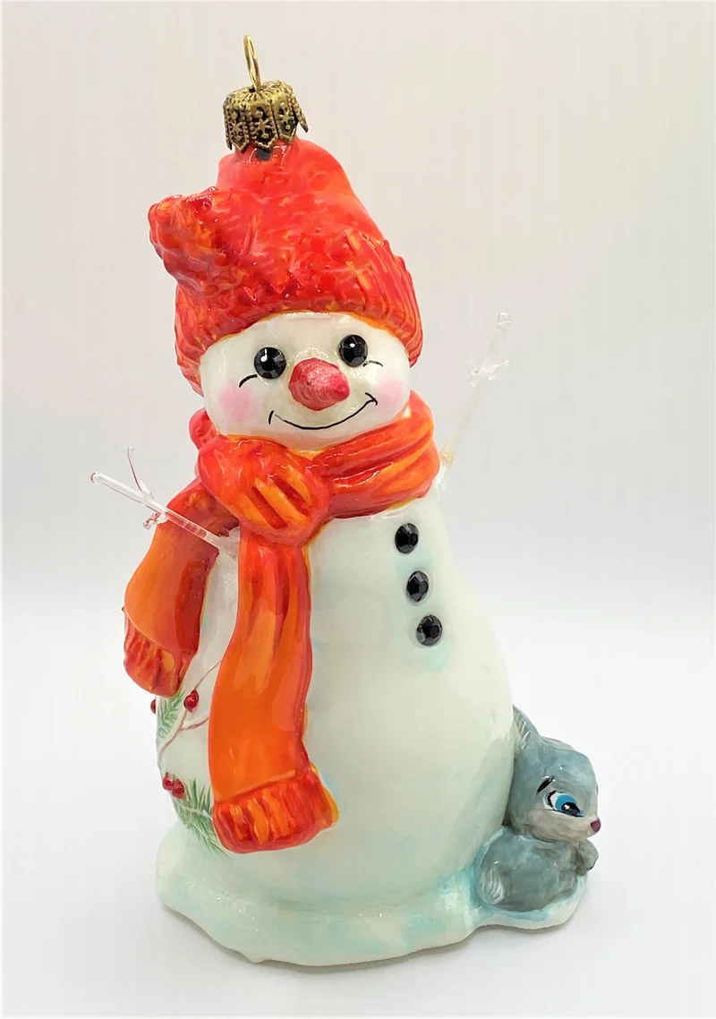 Schneemann mit kleinem Häschen, AtlasArt