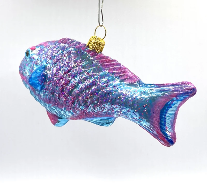 Blauer Papageifisch