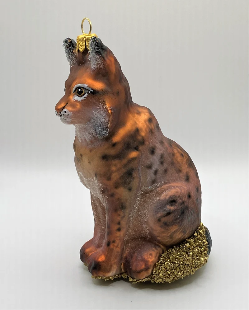 Sitzender Luchs