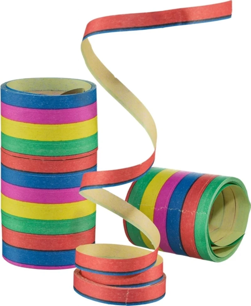 Bunte Serpentin, 18-teilig