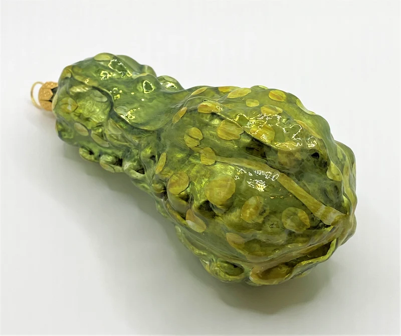 Grüner Kürbis