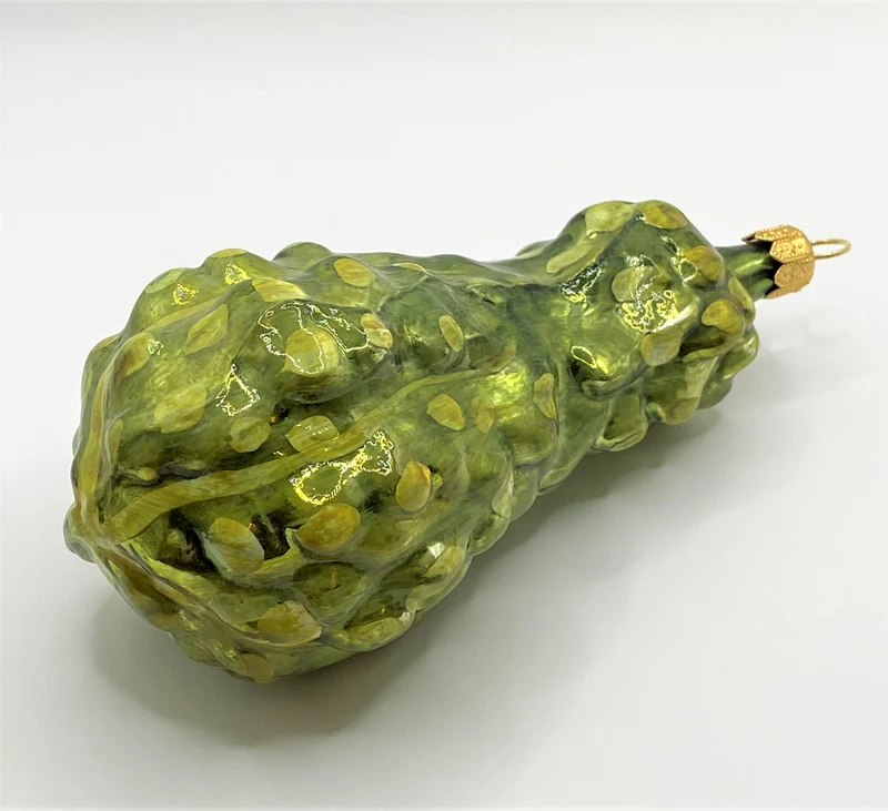 Grüner Kürbis