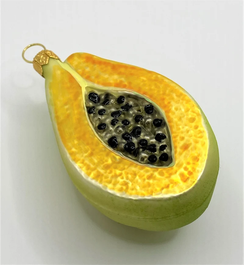 Kleine halbe Papaya