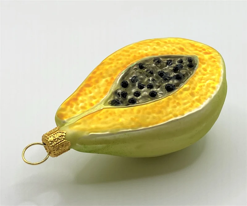 Kleine halbe Papaya