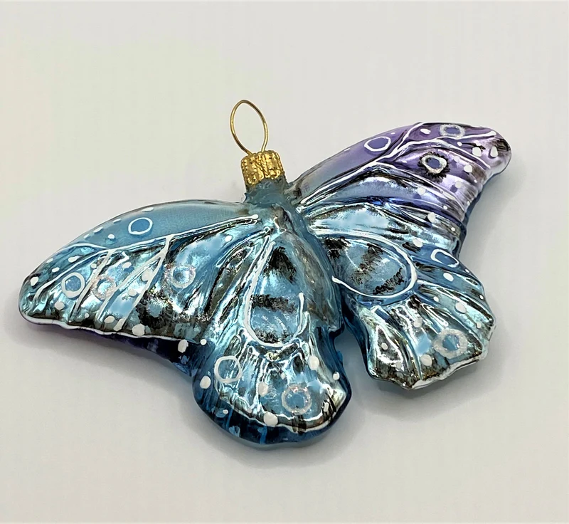 Eisblauer Schmetterling