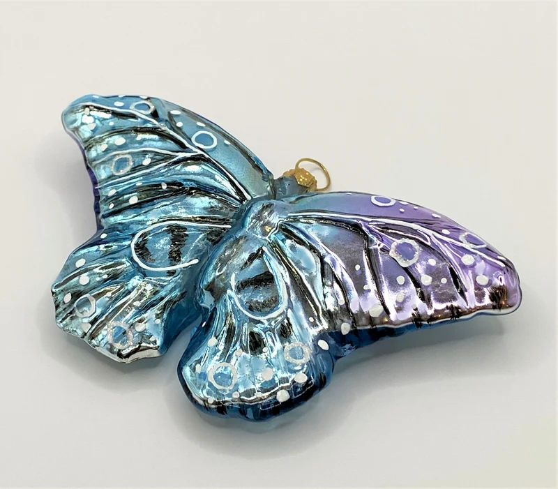 Eisblauer Schmetterling