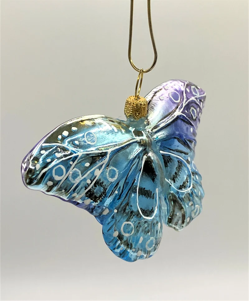 Eisblauer Schmetterling