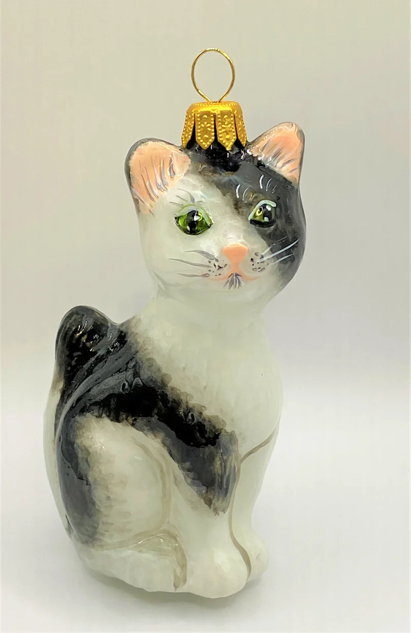 Schwarzweiss gefleckte Katze, KOMOZJA MOSTOWSKI