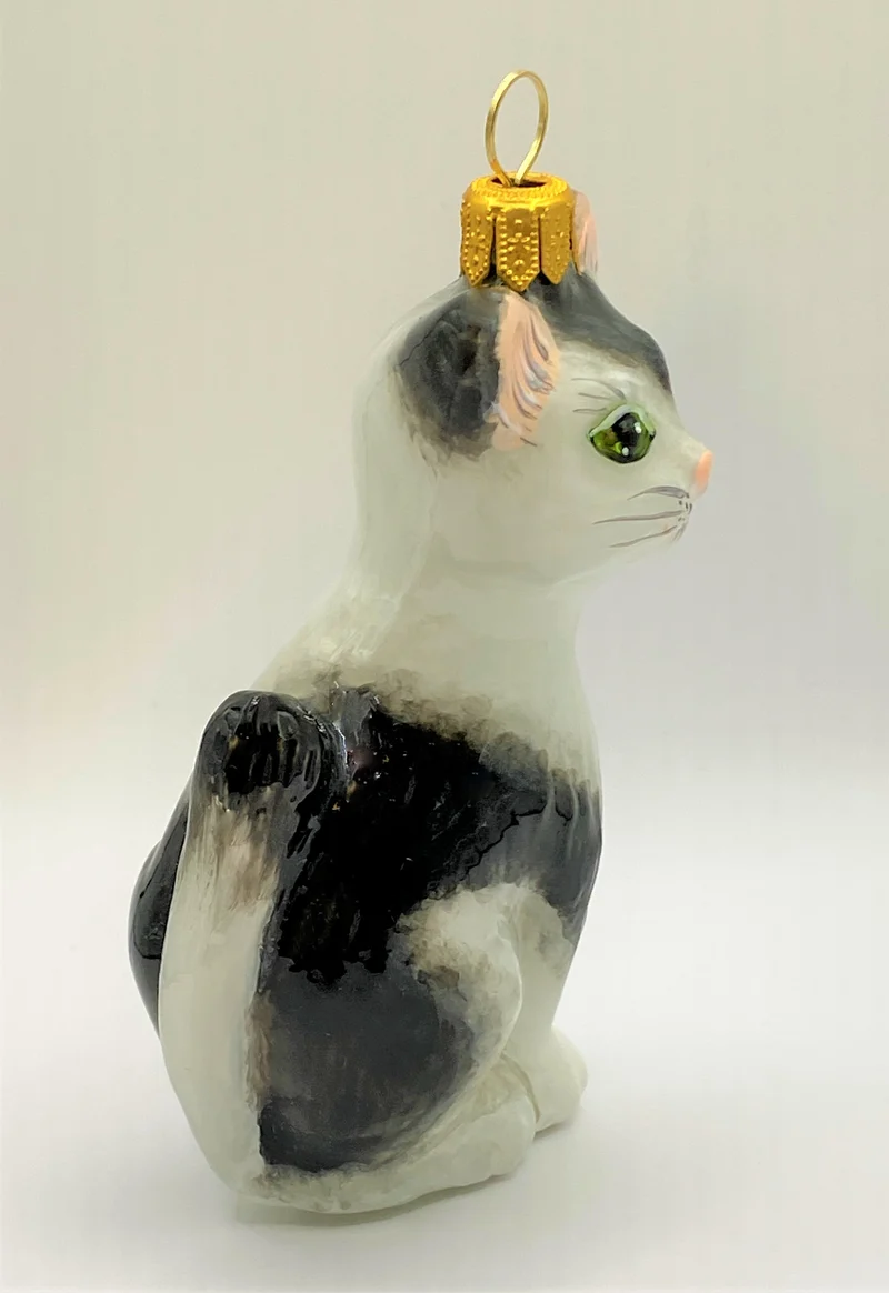 Schwarzweiss gefleckte Katze, KOMOZJA MOSTOWSKI