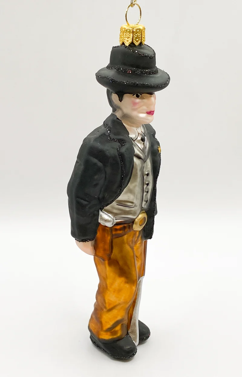 Western Sheriff mit Flinte bewaffnet