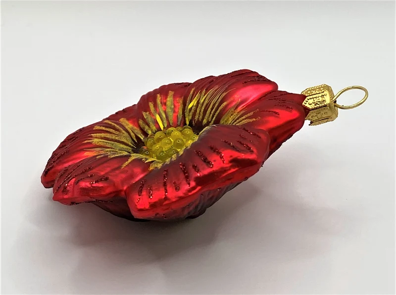 Rote Malvenblüte