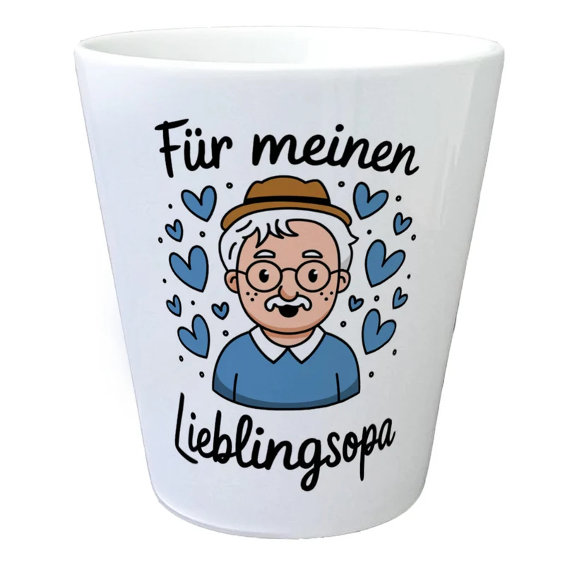 Für meinen Lieblingsopa Blumentopf