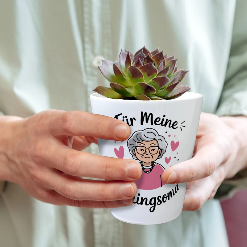 Für meine Lieblingsoma Blumentopf