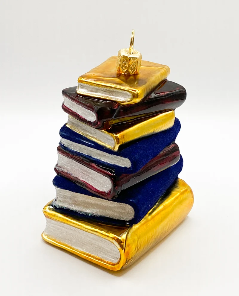 Bunter Bücherstapel