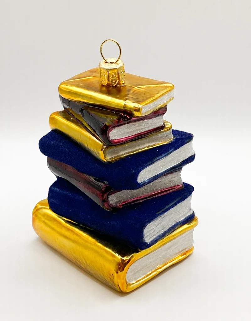 Bunter Bücherstapel