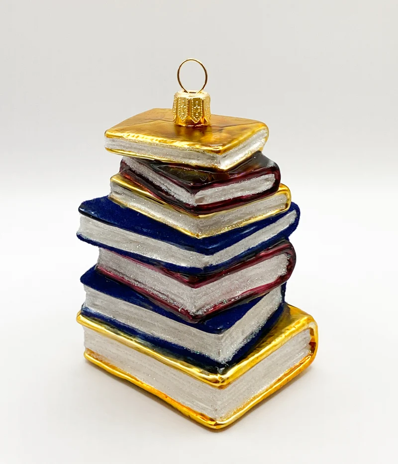 Bunter Bücherstapel