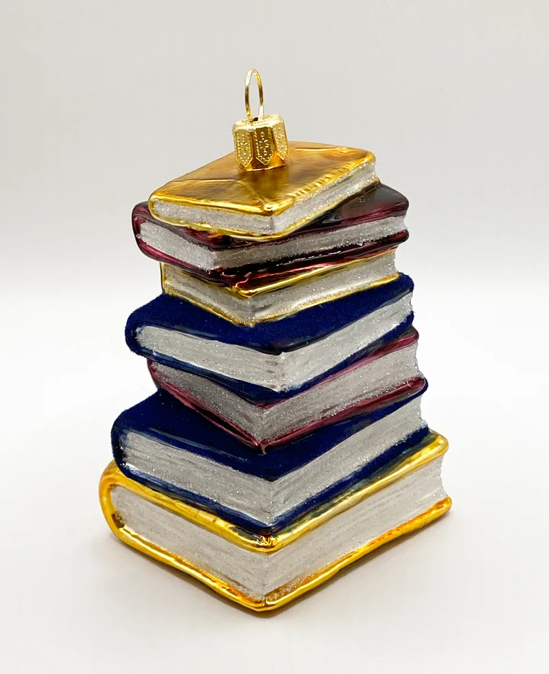 Bunter Bücherstapel